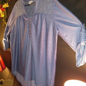 Women's 2x denim shirt